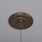 Ekena Millwork Berkshire PVC Medallion (Canopies up to 7"), 16"OD x 3 1/2"ID x 1"P, Textured Metallic Mystic Brown CMP16BEAMB - alternate 8
